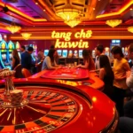 Exciting players at the trang chủ kuwin casino, engaging intensely around a roulette table.
