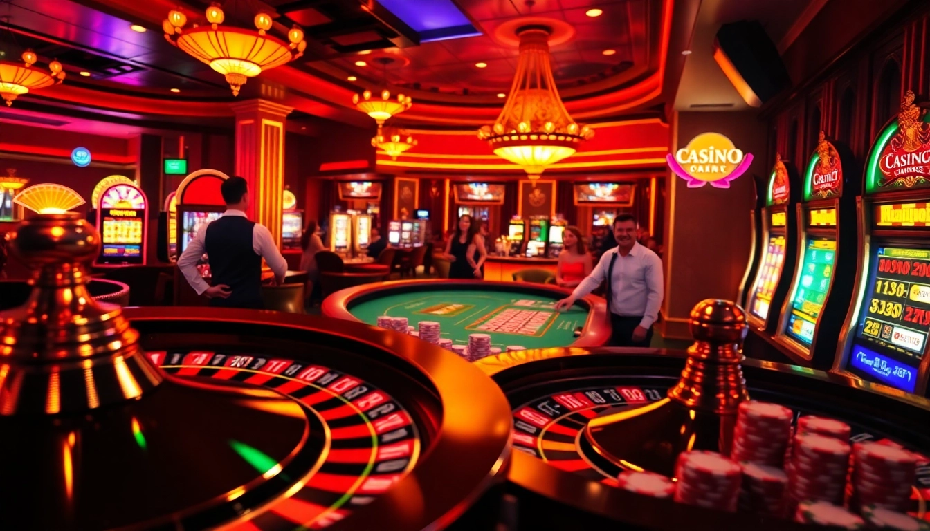 Experience the thrill of gambling at https://789f.living/ with players enjoying casino games and vibrant roulette action.